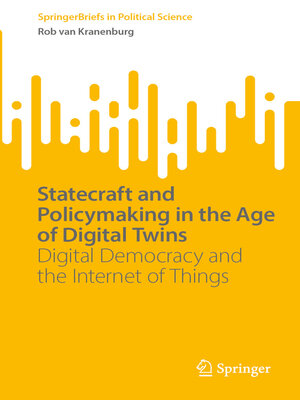 cover image of Statecraft and Policymaking in the Age of Digital Twins